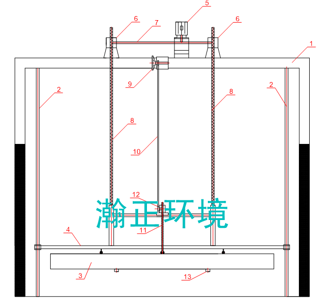 翻轉(zhuǎn)升降式撇油器